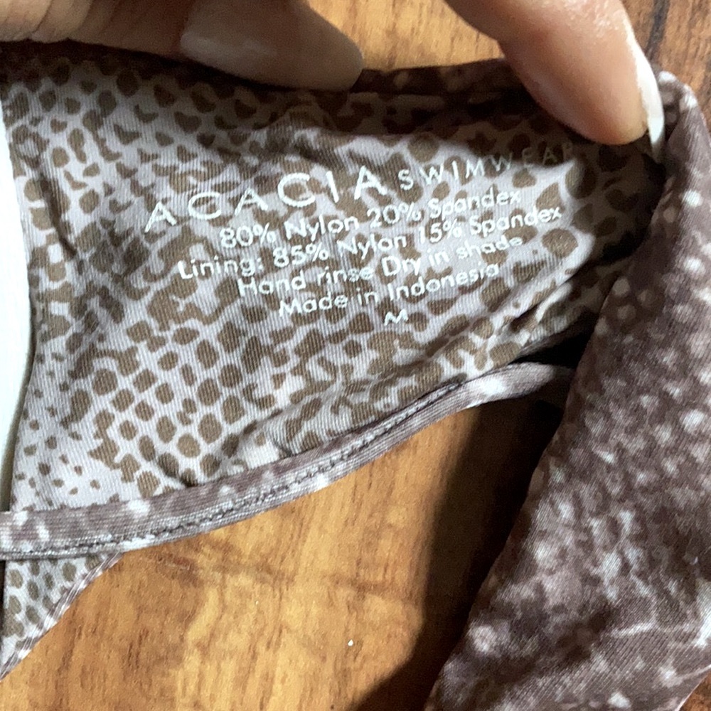 Acacia Snake Lining Manhattan Top - Picture 5 of 5